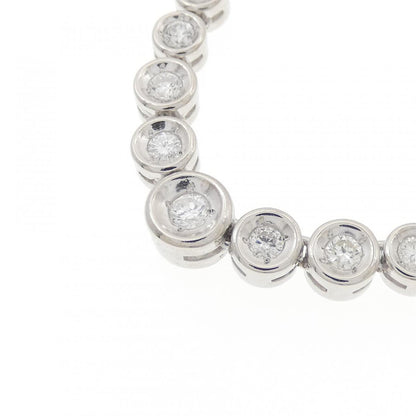 PT850 プラチナ 3.00CT ダイヤモンドネックレス