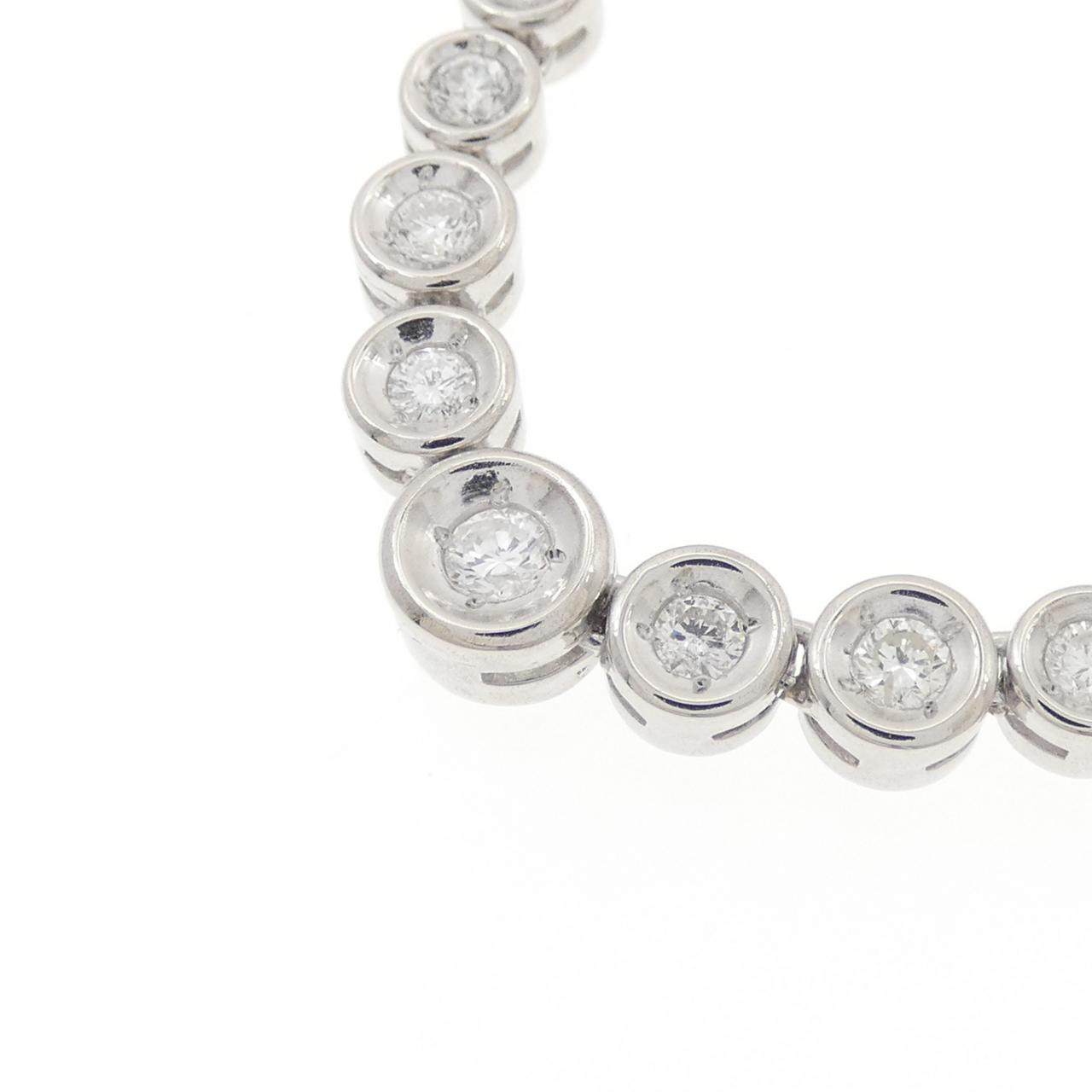 プラチナ850 3.00CT ダイヤモンドネックレス