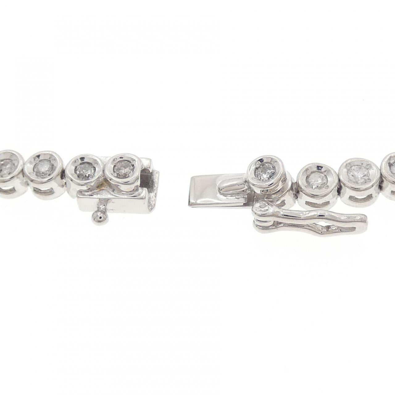 PT850 プラチナ 3.00CT ダイヤモンドネックレス