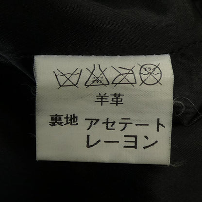 アニエスベー ラムレザーコート