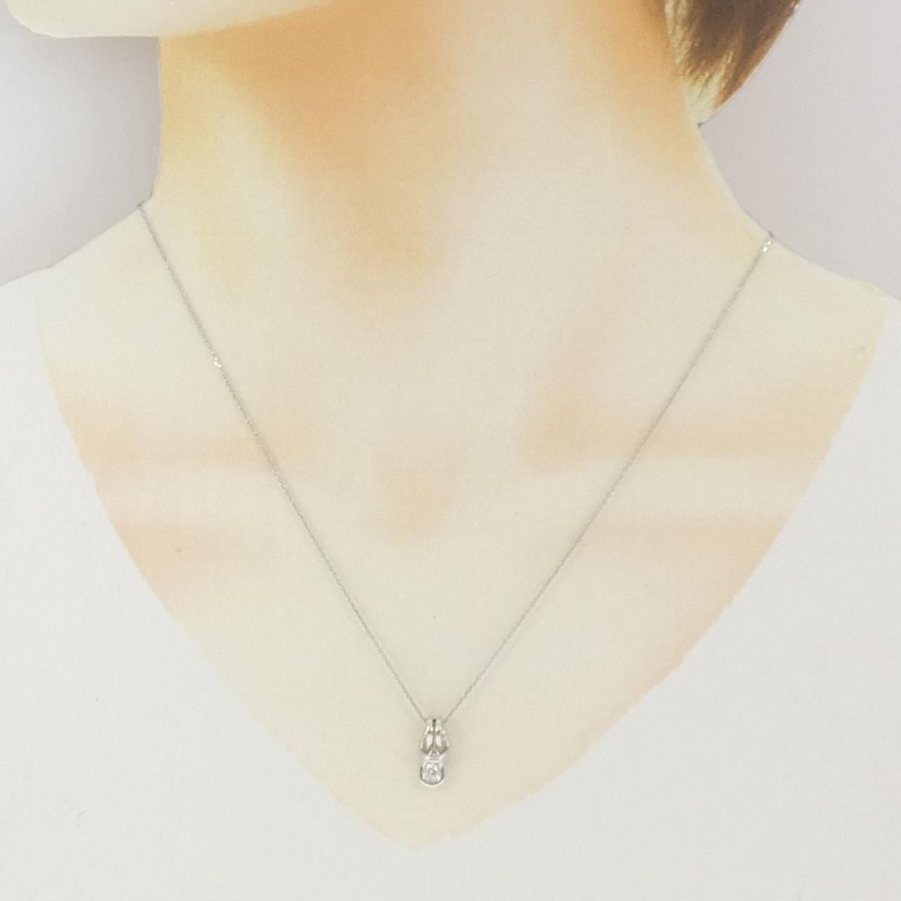 フォーエバーマーク エンコルディア プラチナ ダイヤモンド ネックレス