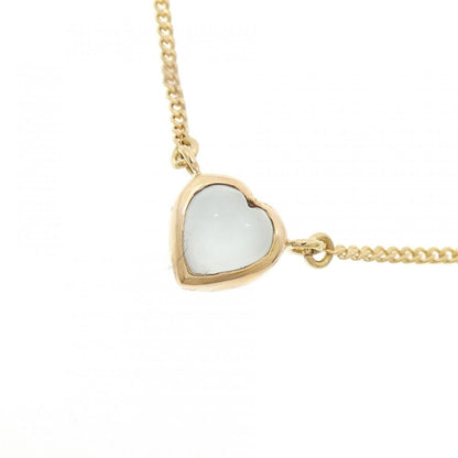ヨンドシー Au750 ブルートパーズ ムーンストーン ネックレス