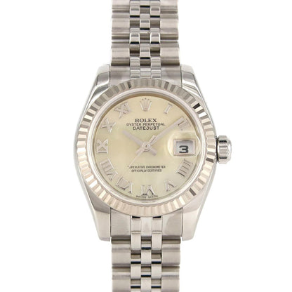 ロレックス デイトジャスト ステンレススチール ホワイトゴールド