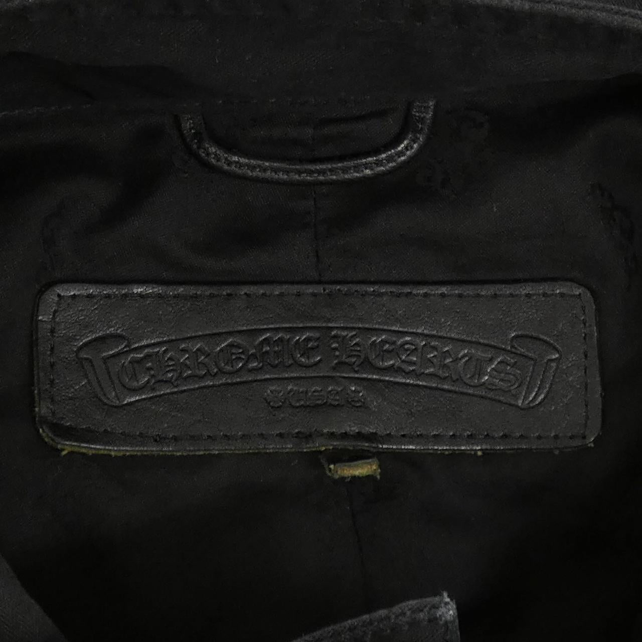 クロムハーツ CHRRY BMB LTHR SLVS ラムスキンジャケット