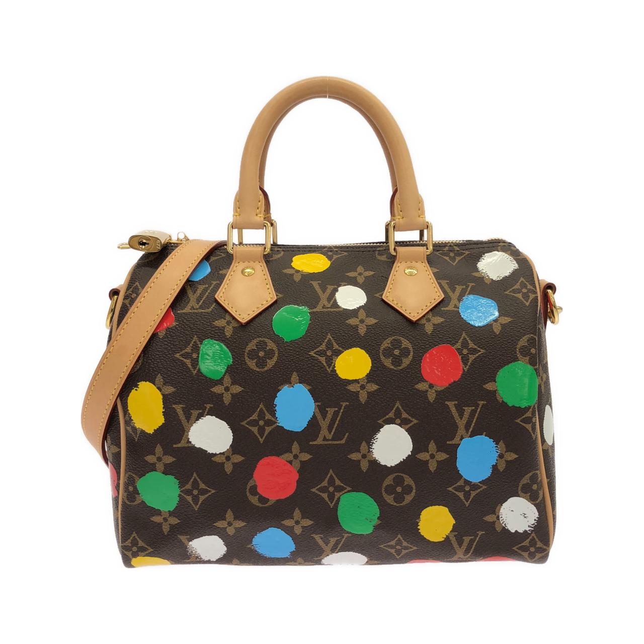 ルイヴィトン モノグラム LV x YK スピーディ バンドリエール ボストンバッグ