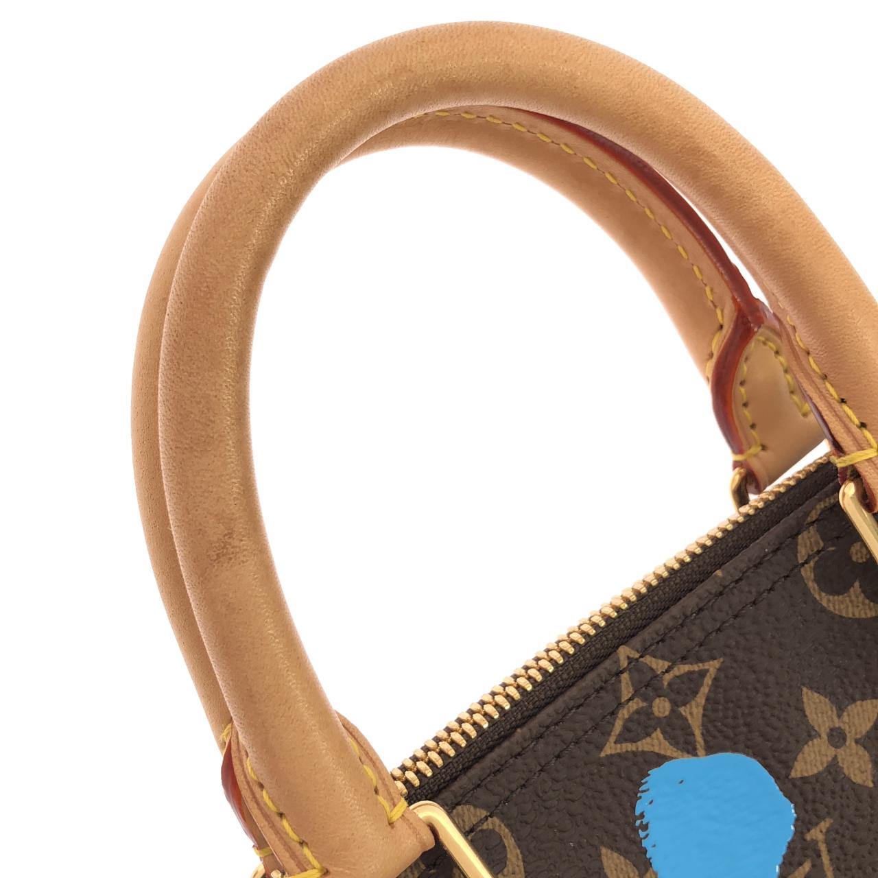 ルイヴィトン モノグラム LV x YK スピーディ バンドリエール ボストンバッグ