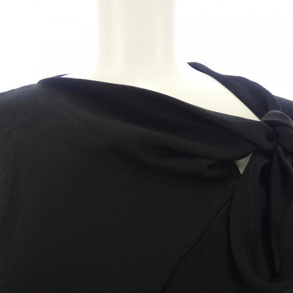 エルメス DRESS WITH TWILLY COLLAR シルクワンピース