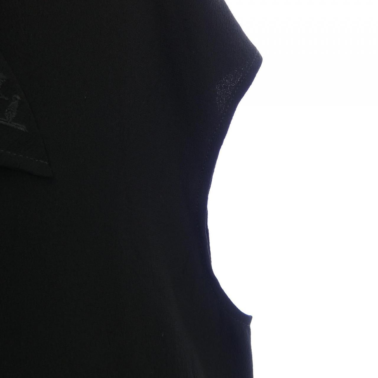エルメス DRESS WITH TWILLY COLLAR シルクワンピース