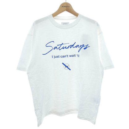 サタデーズフラグメントデザイン コットンTシャツ