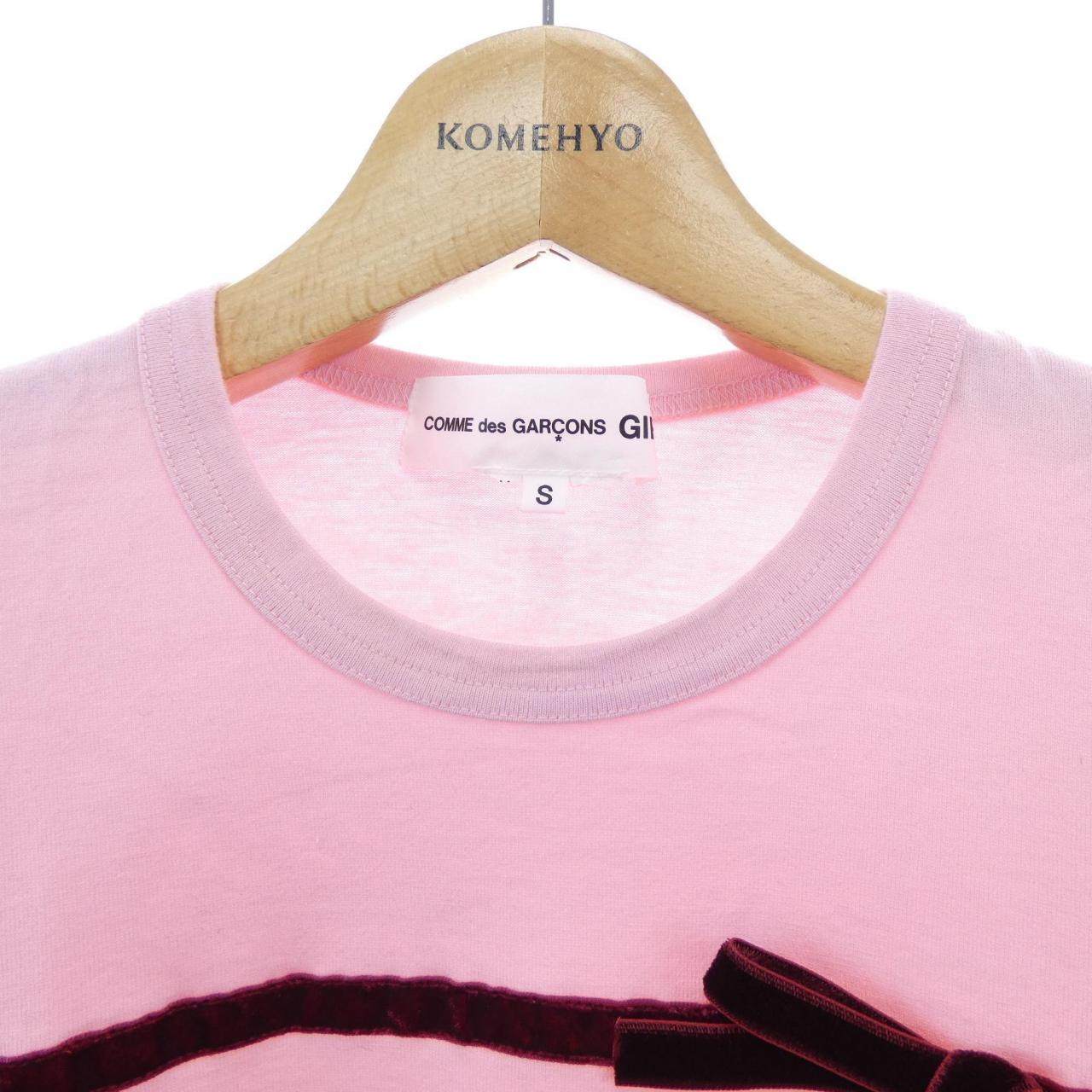 コムデギャルソンガール コットンTシャツ