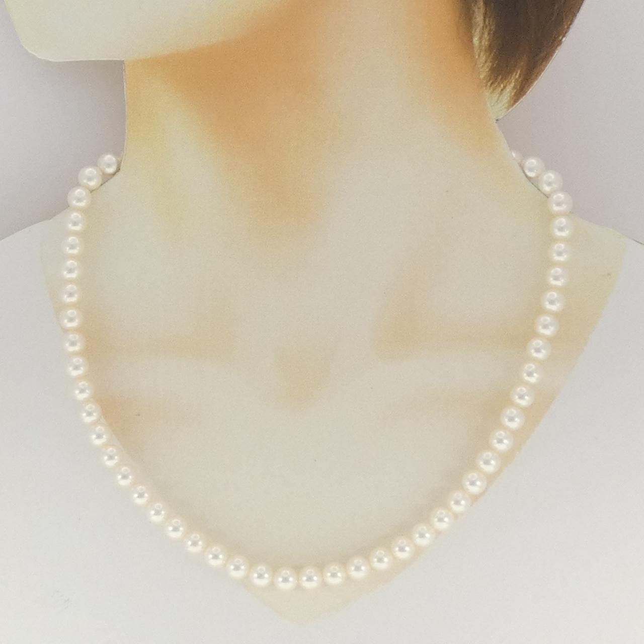 タサキ アコヤパール シルバー ネックレス