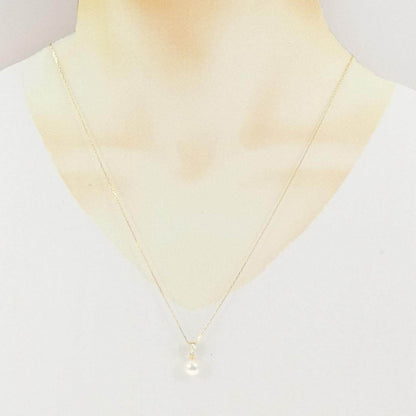 Au750アコヤパールダイヤモンドネックレス