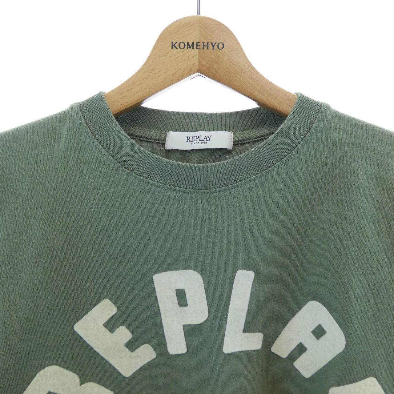 リプレイ コットンTシャツ