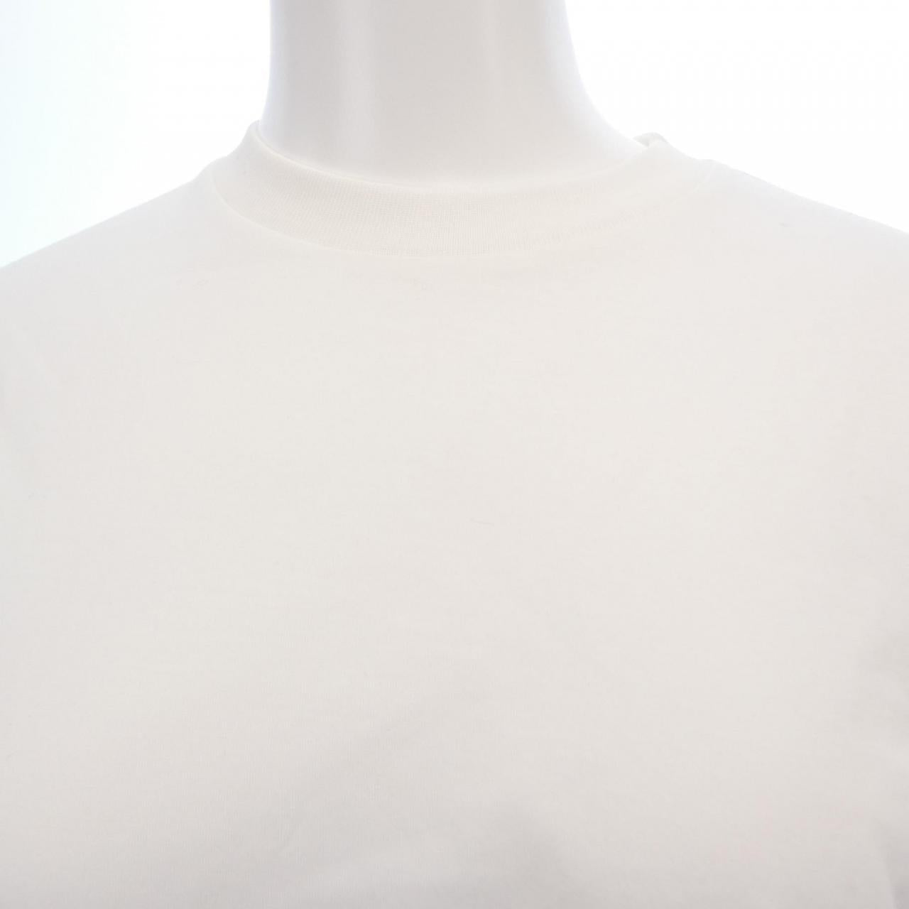 プラダ トライアングルロゴ コットンTシャツ