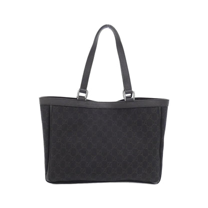 グッチ GGデニム レザーショルダーバッグ