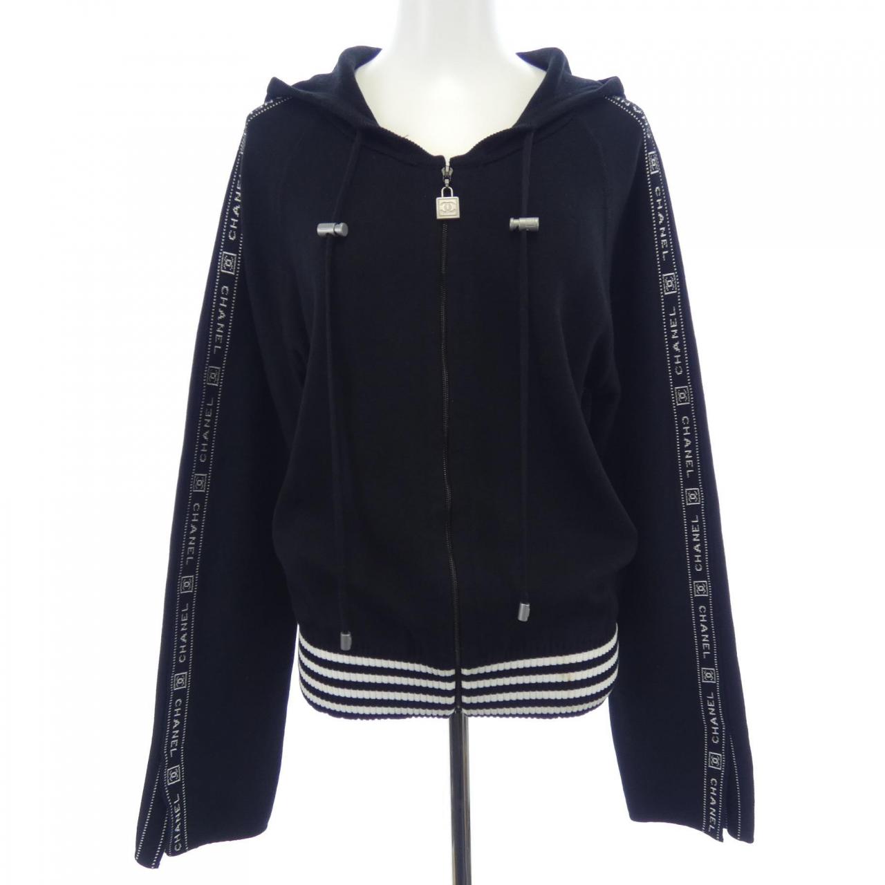 シャネル IDENTIFICATION コットンパーカー