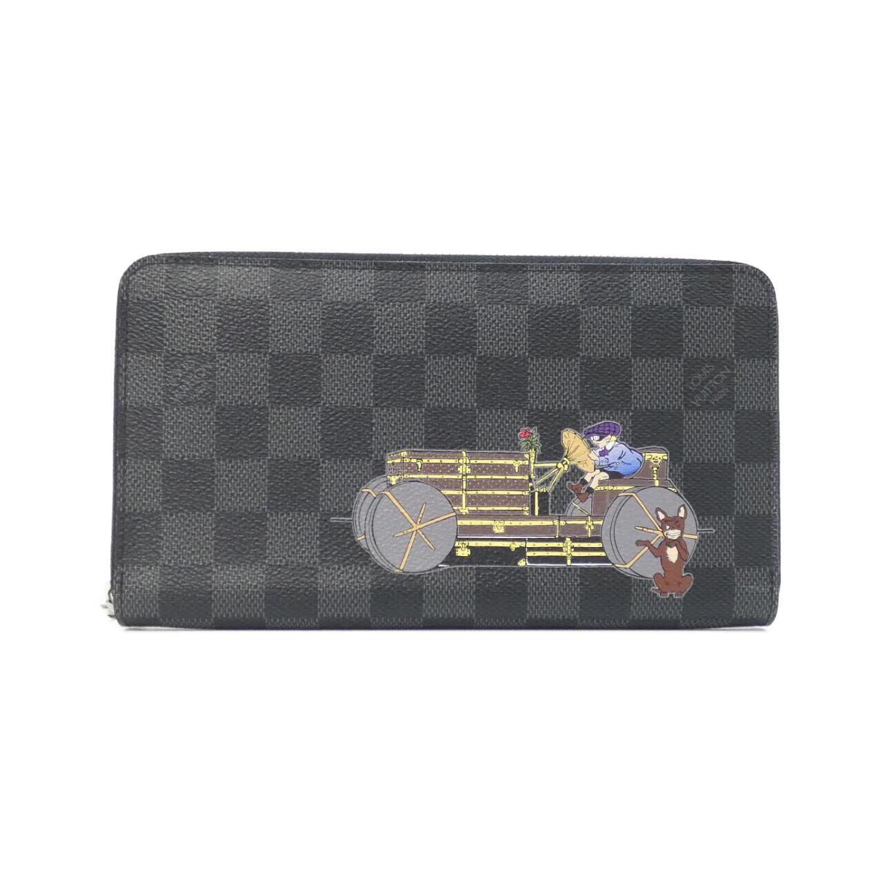 ルイヴィトン ジッピーオーガナイザー ダミエグラフィット 長財布
