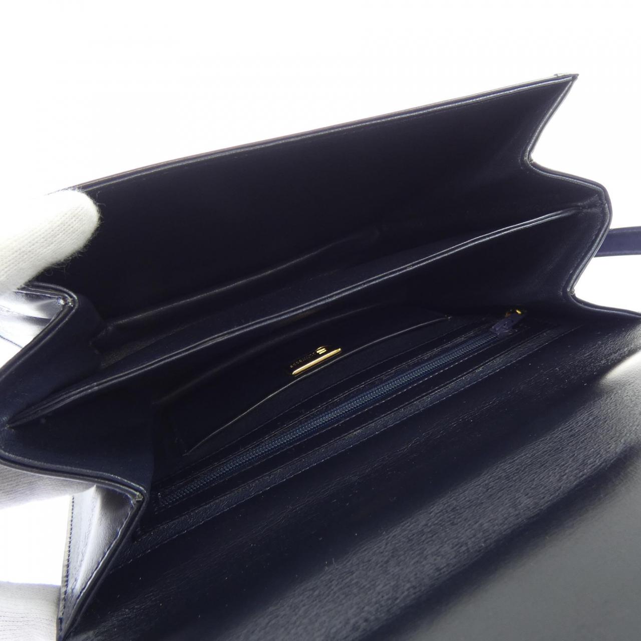コンテス レザーショルダーバッグ