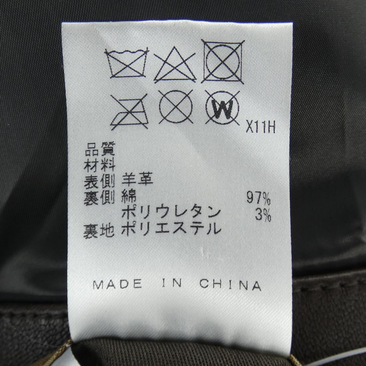 ジョセフアブード レザーコート
