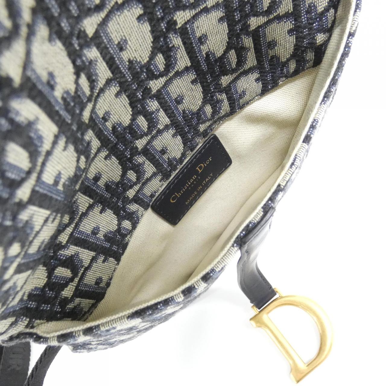 クリスチャンディオール DIOR OBLIQUE サドル ウエストバッグ