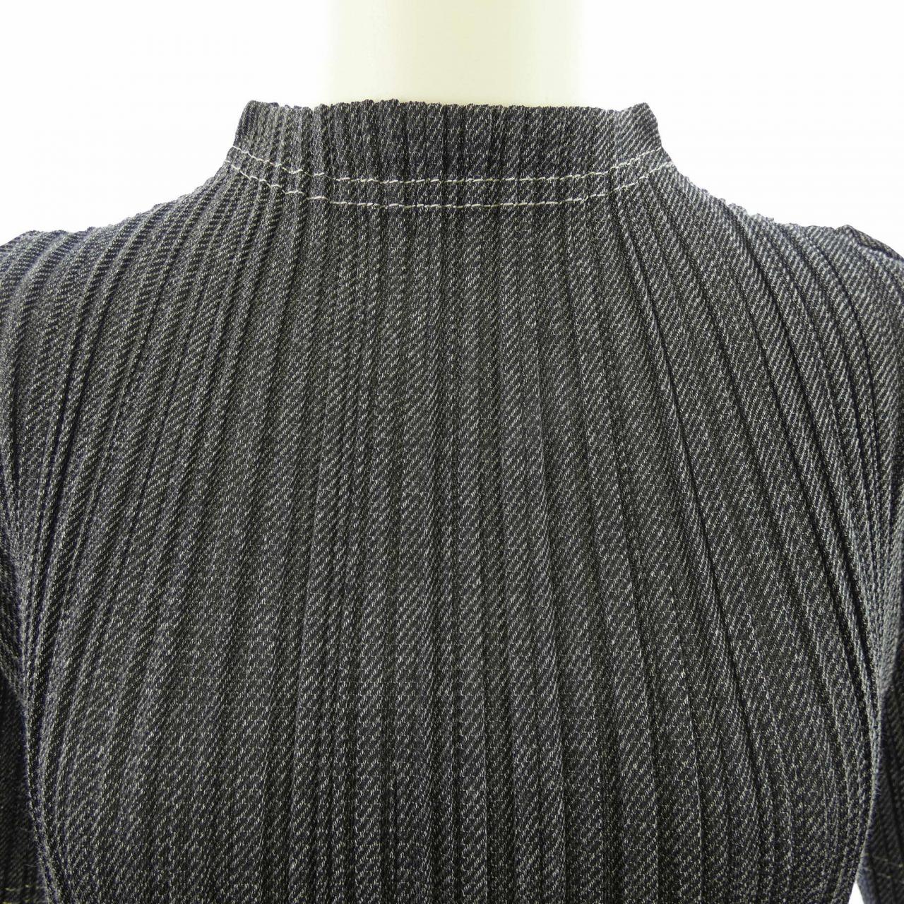 プリーツプリーズ 2025 COTTON DENIM ワンピース