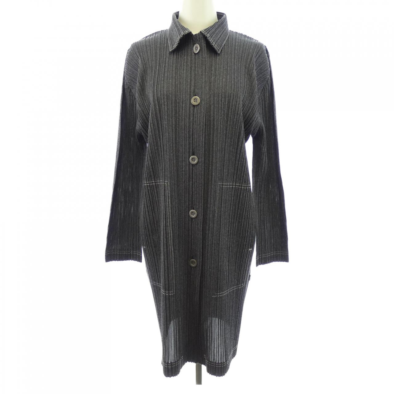 プリーツプリーズ 2025 COTTON DENIM コート