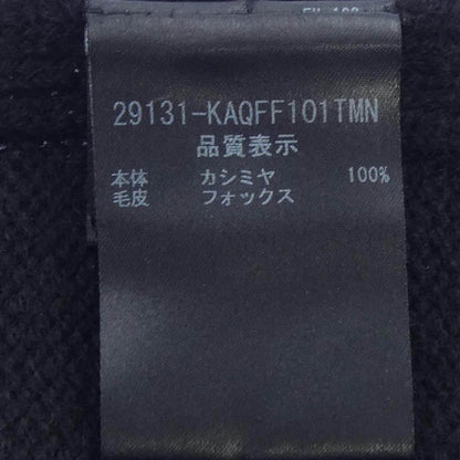 フォクシー カシミヤケープ