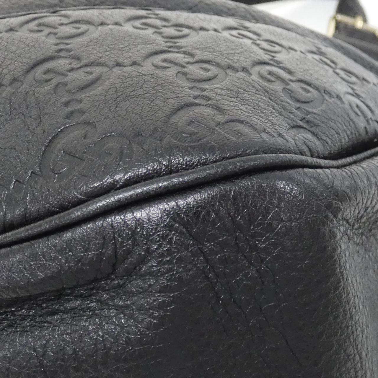 グッチ グッチッシマレザー ショルダーバッグ