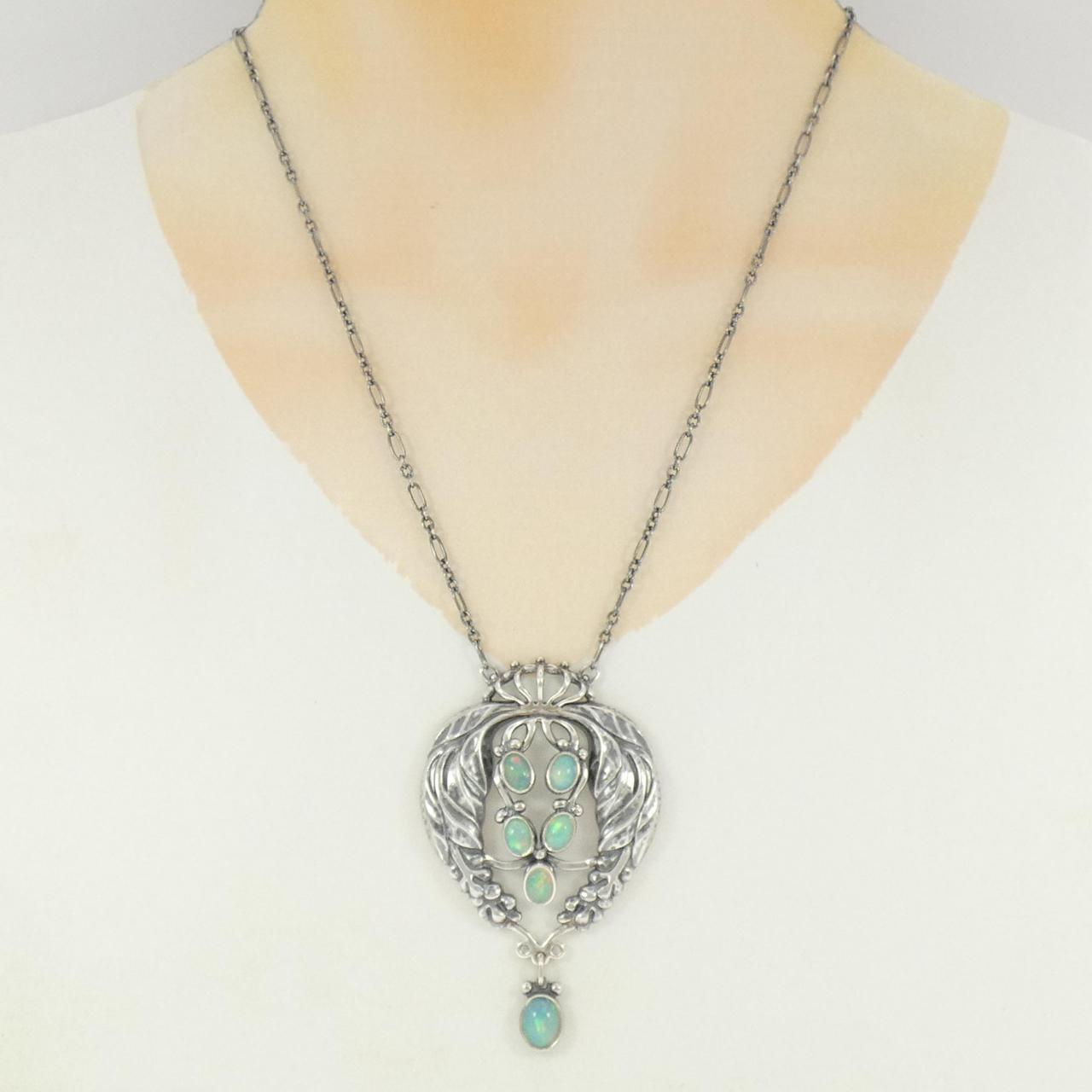 ジョージジェンセン ムーンライトブロッサム 925シルバー ネックレス