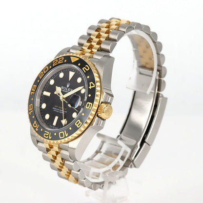 ロレックス GMTマスターII ステンレススチール イエローゴールド 腕時計