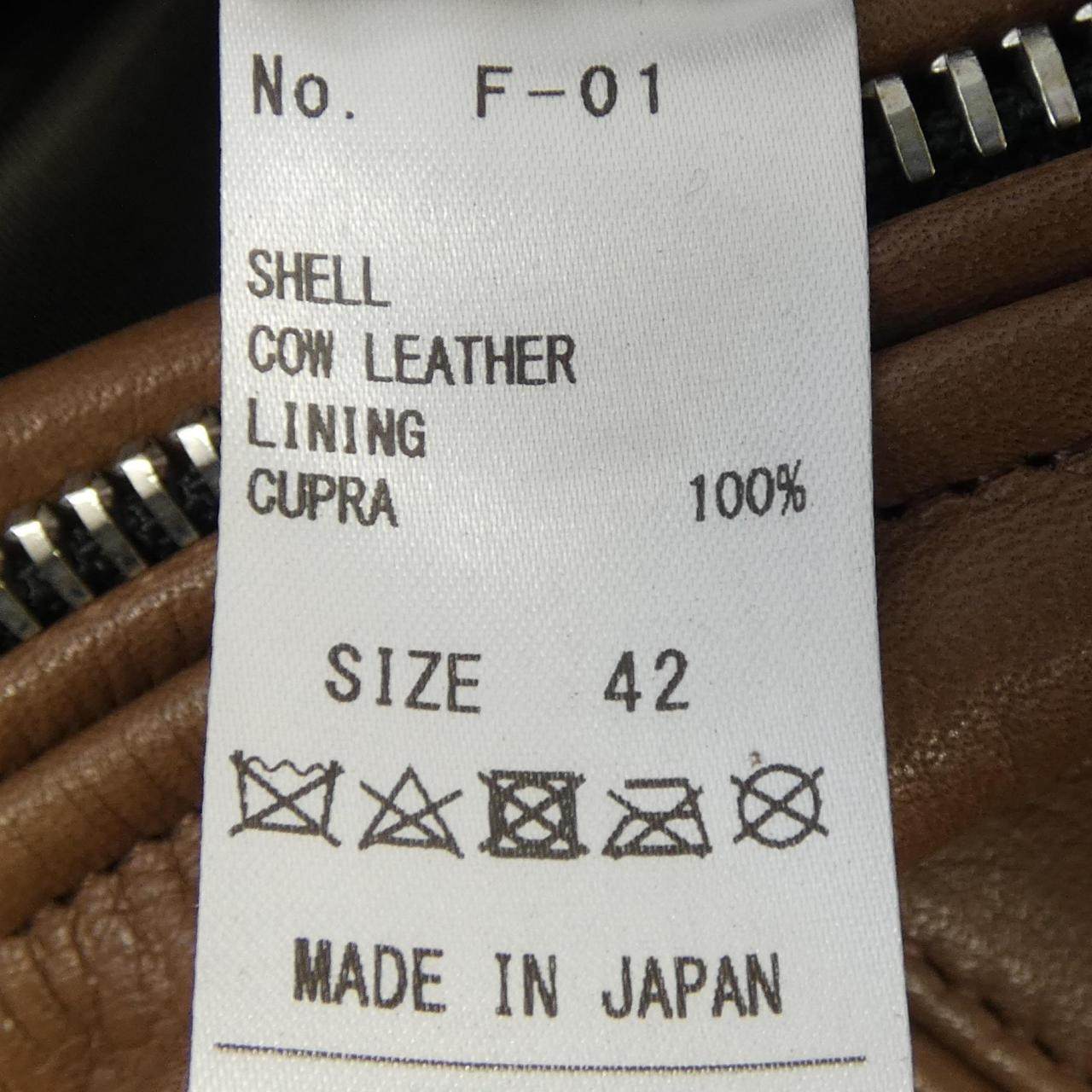 FIXER カウレザーライダースジャケット