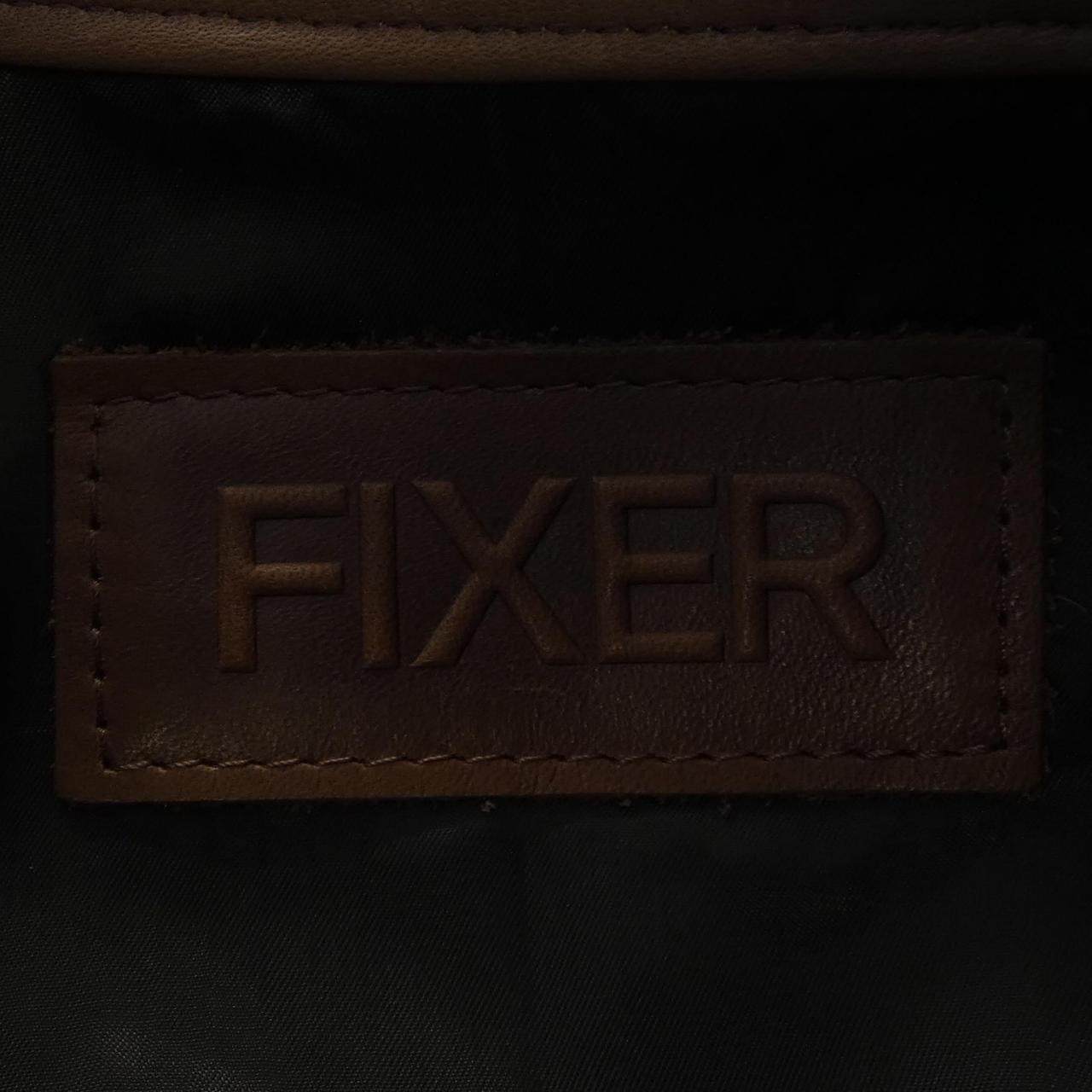 FIXER カウレザーライダースジャケット