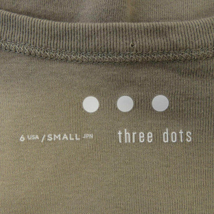 スリードッツ コットンTシャツ