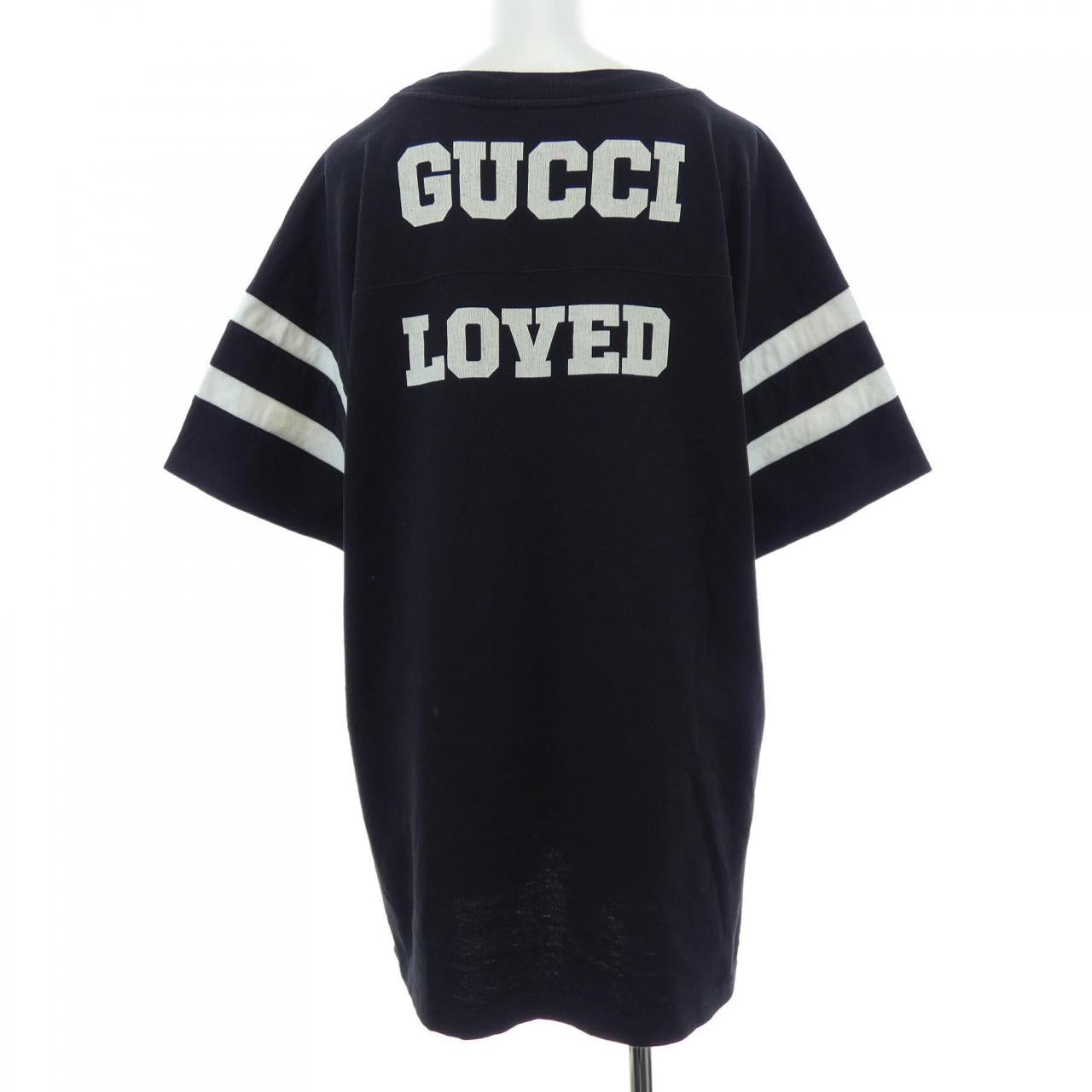 グッチ 25 GUCCI ESCHATOLOGY AND GUCCI LOVED コットンTシャツ