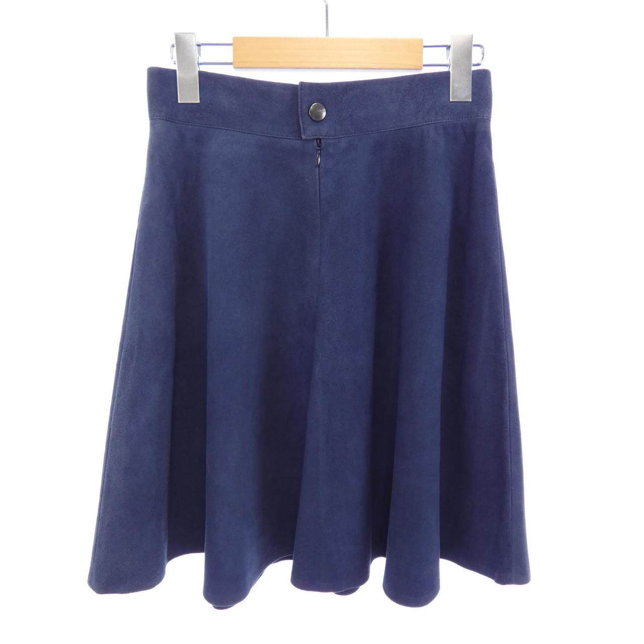 ルシアンペラフィネ レザースカート