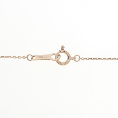 ヨンドシー K10ピンクゴールド ダイヤモンドネックレス