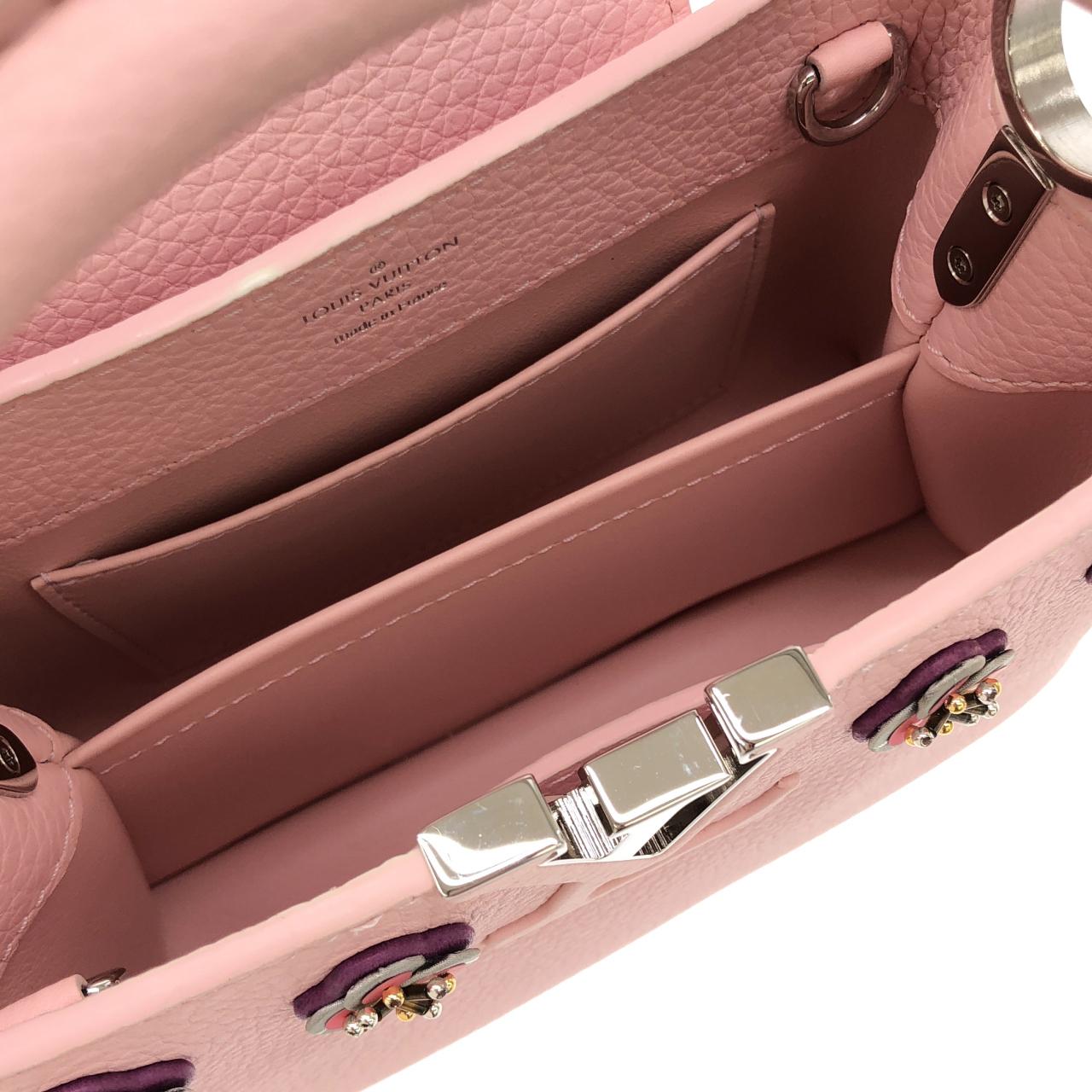 ルイヴィトン カプシーヌ MINI トリヨンカーフ ハンドバッグ