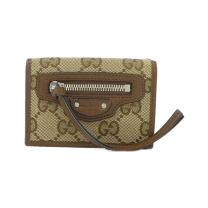 グッチ GGキャンバス レザー 財布