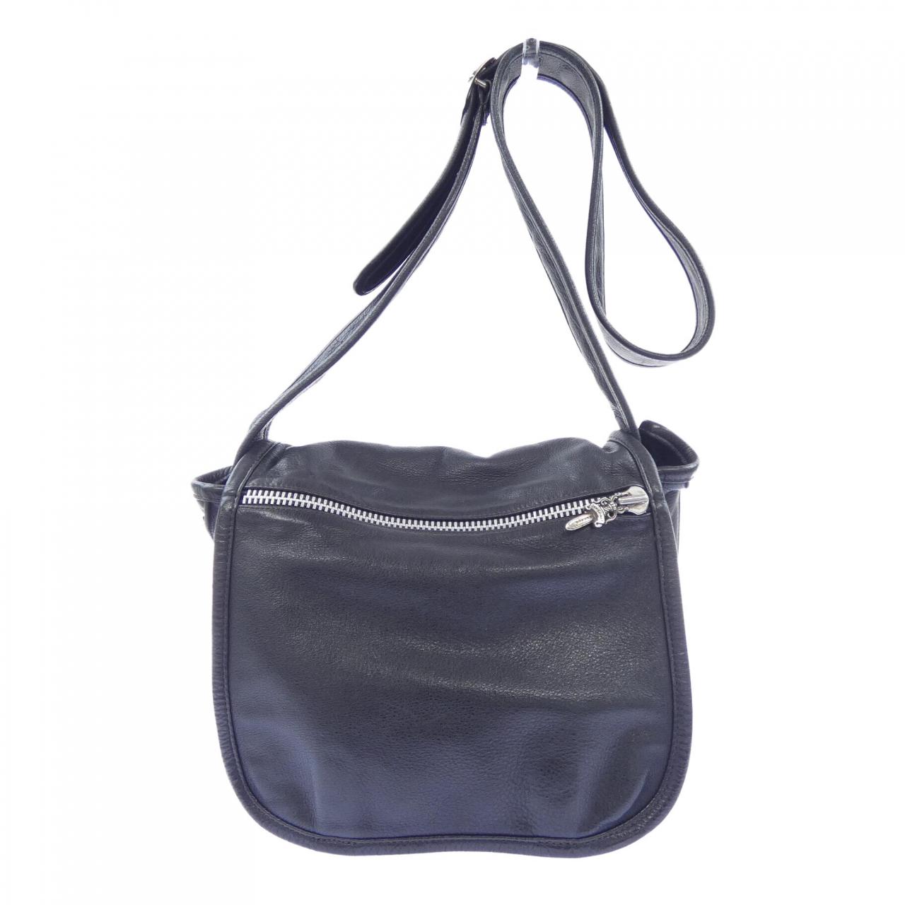 クロムハーツ SOFT SHOULDER TINY レザーショルダーバッグ