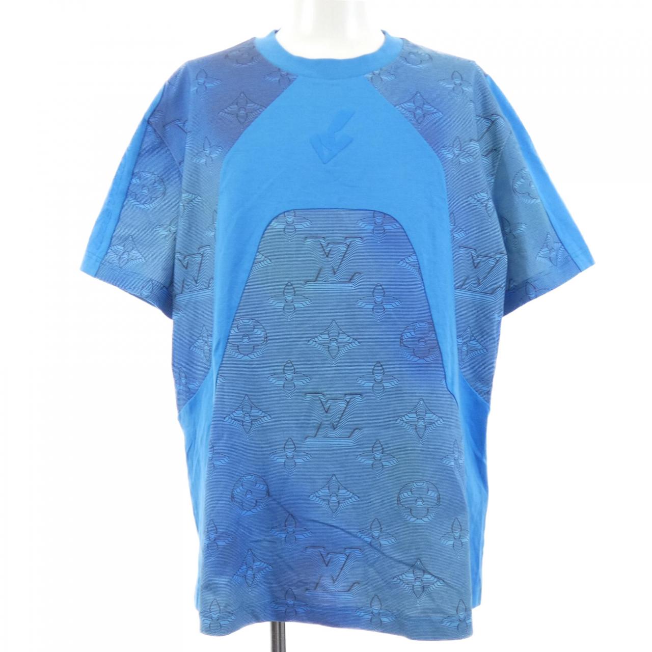 ルイヴィトン LOUIS VUITTON 2054インタルシアプリンテッドTシャツ Tシャツ