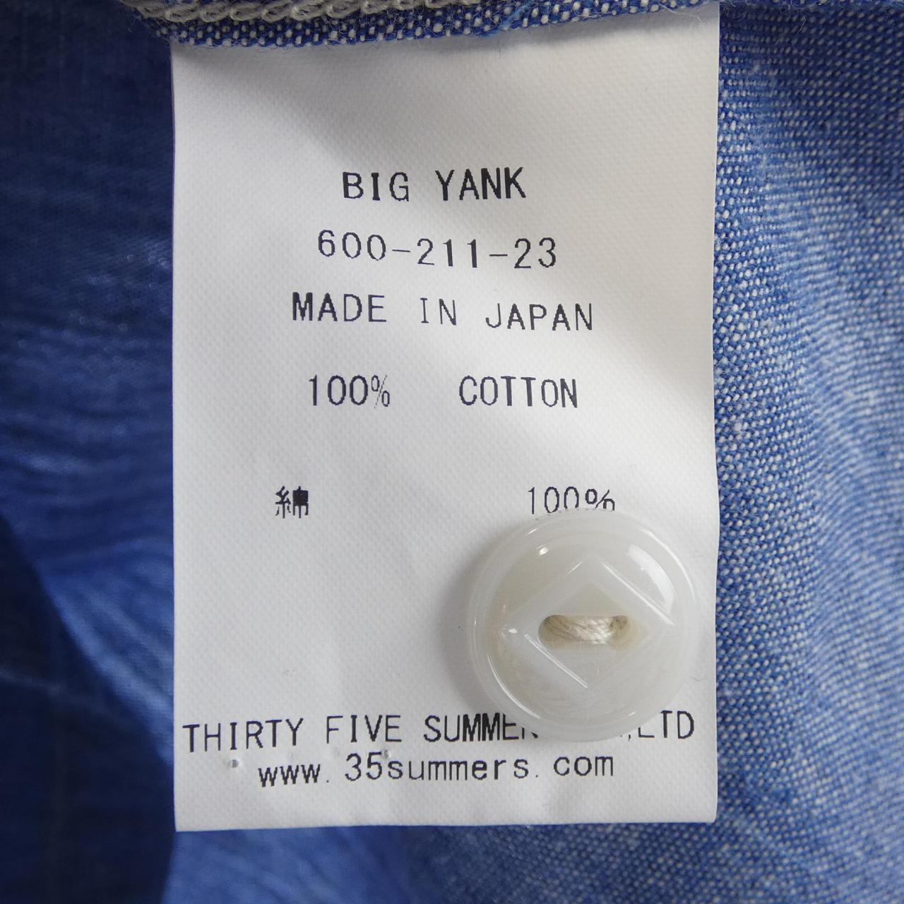 ビッグヤンク 半袖シャツ