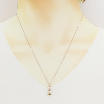 カシケイ Au750ダイヤモンドネックレス
