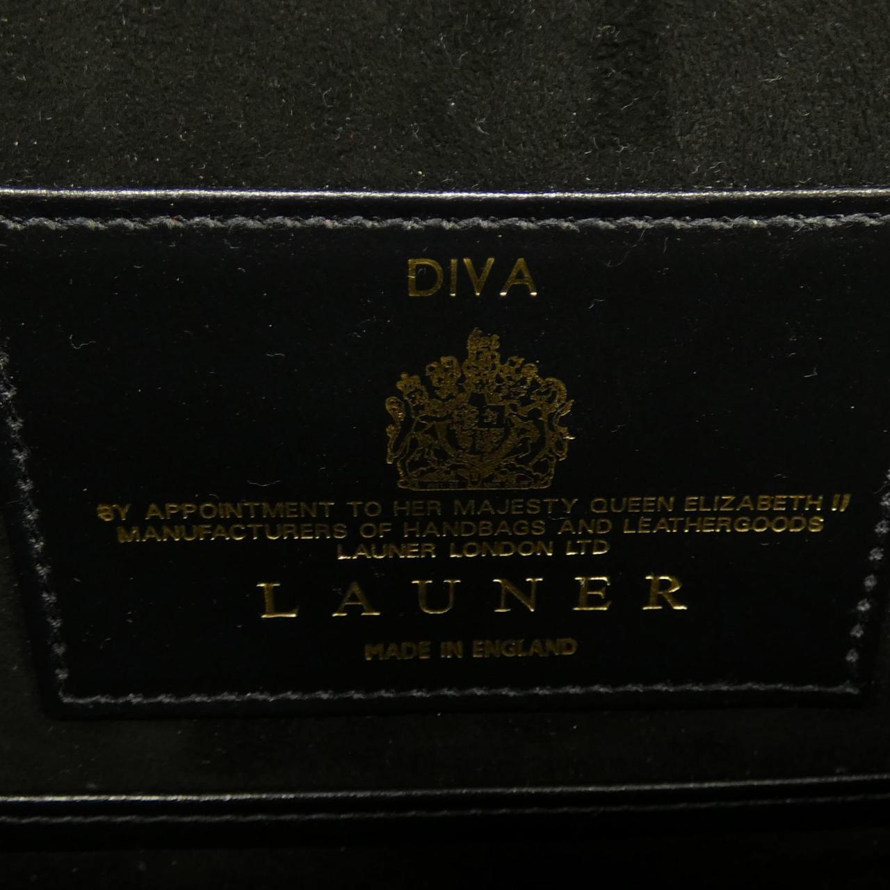 ロウナー DIVA レザーショルダーバッグ