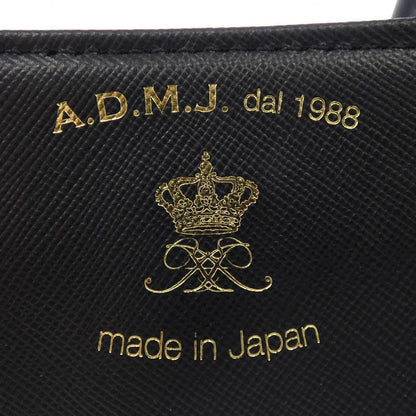 エイディエムジェイ レザーハンドバッグ