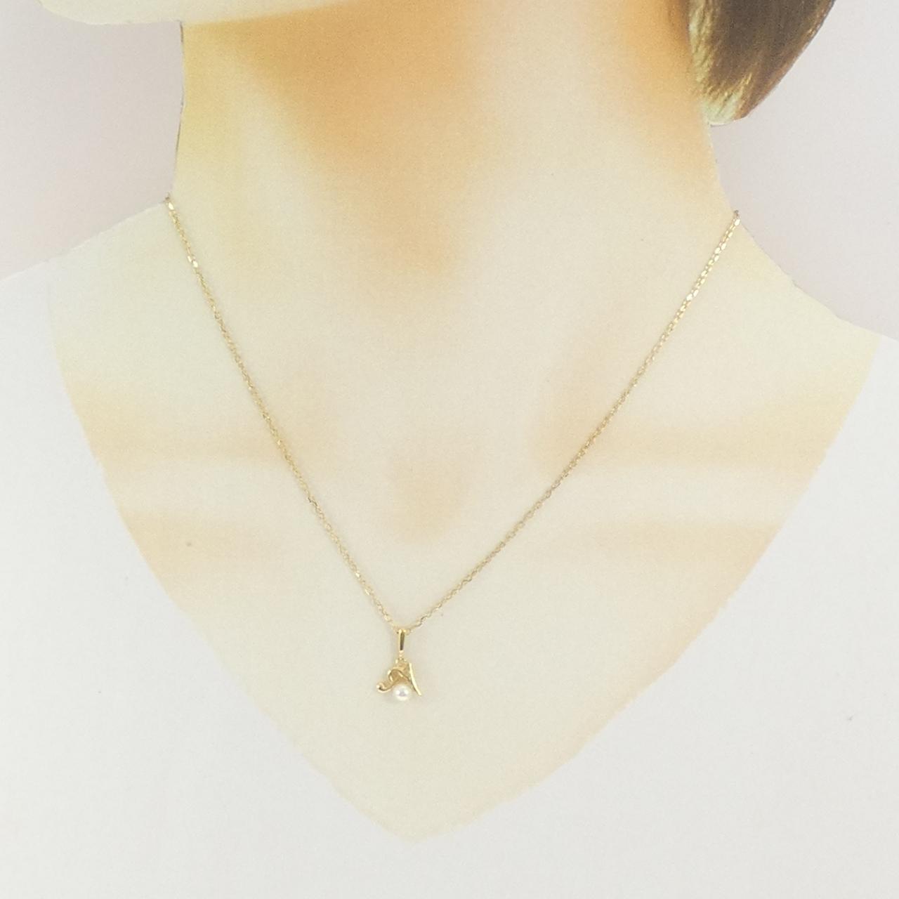 ミキモト アコヤパール Au750 ネックレス