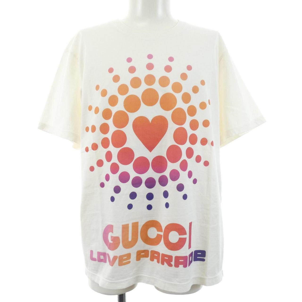 グッチ LOVE PARADE コットンTシャツ