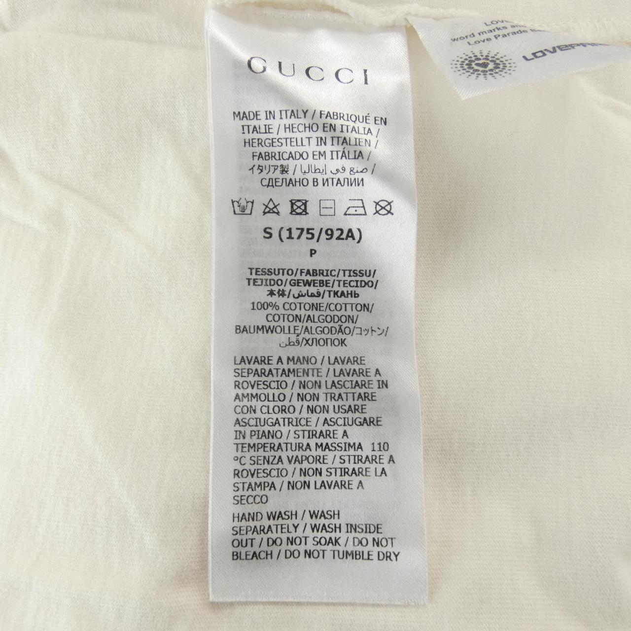 グッチ LOVE PARADE コットンTシャツ