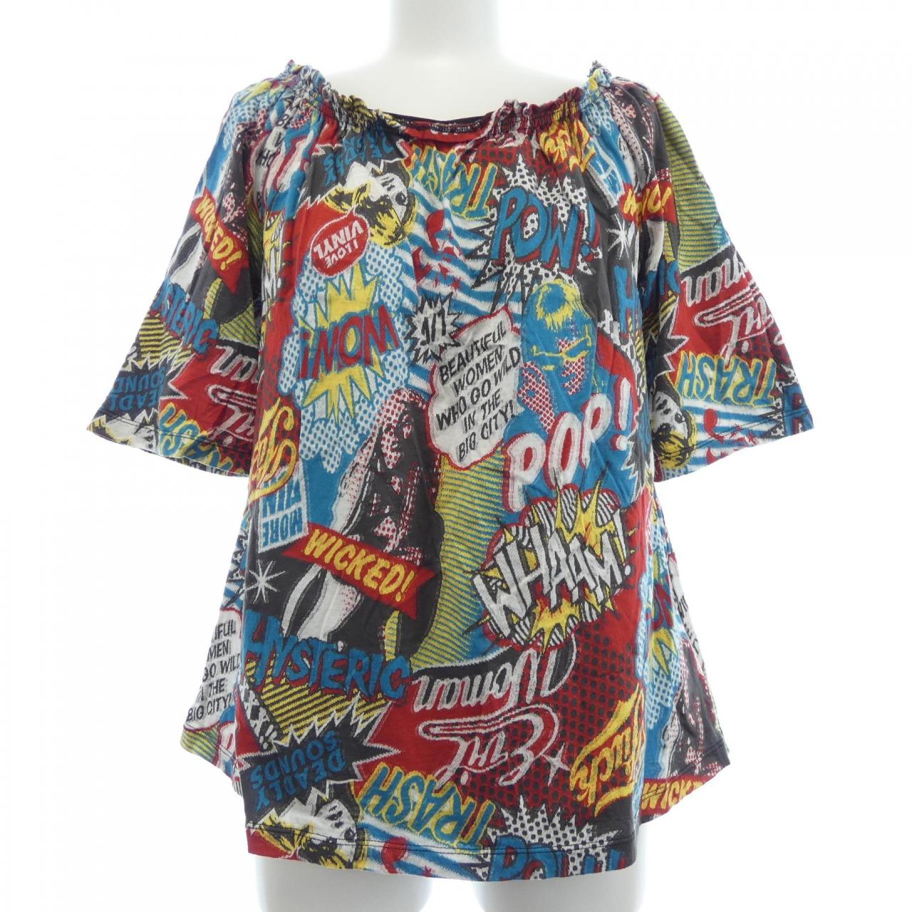 ヒステリックグラマー コットンTシャツ