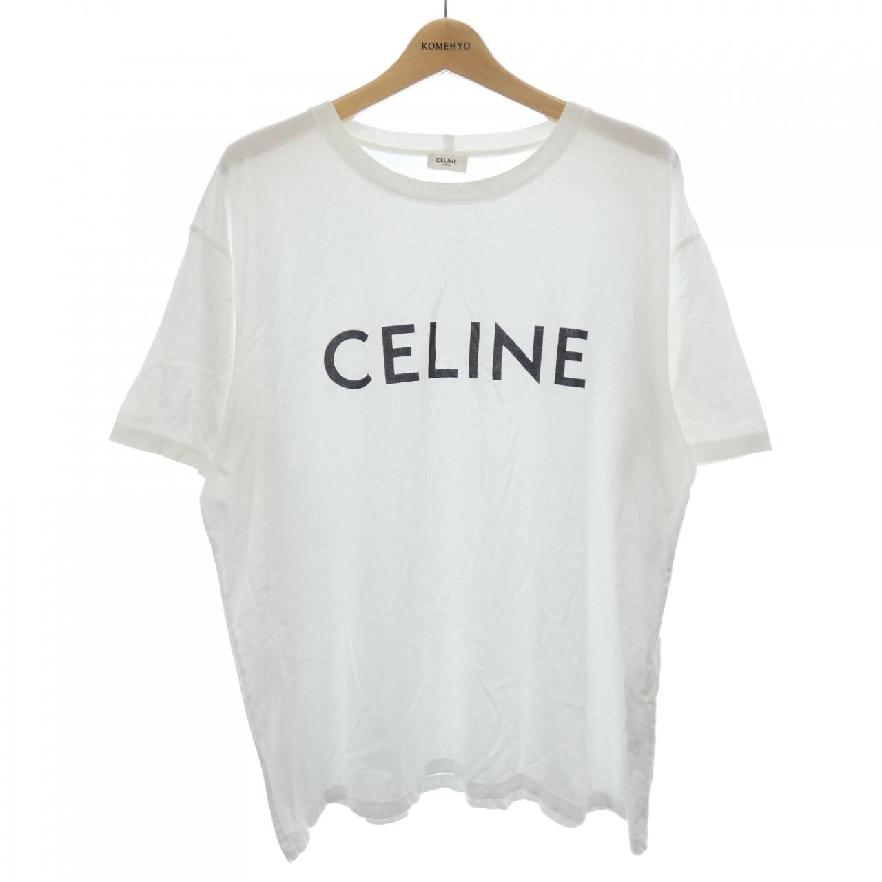 セリーヌ CELINE ルーズ コットンTシャツ