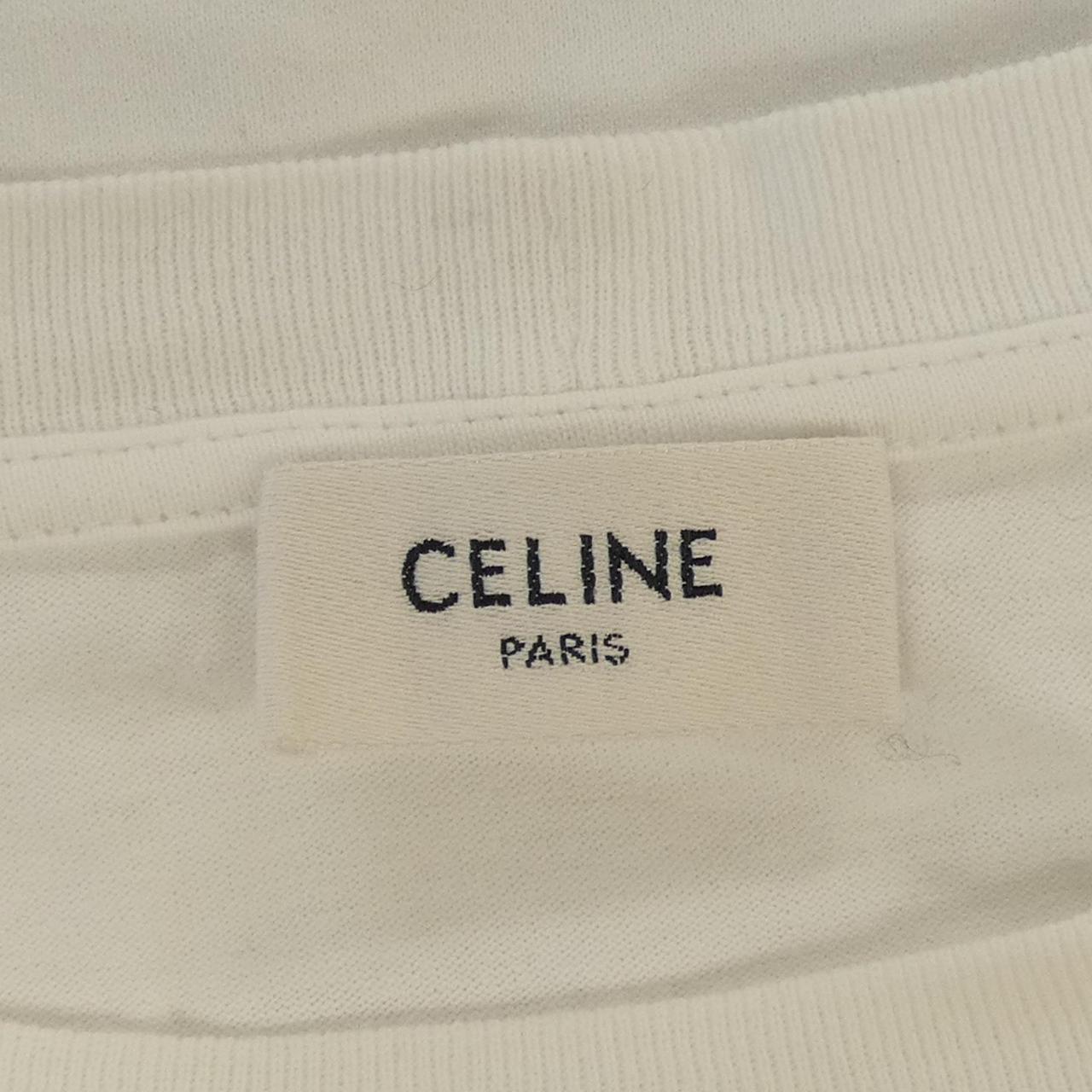 セリーヌ CELINE ルーズ コットンTシャツ